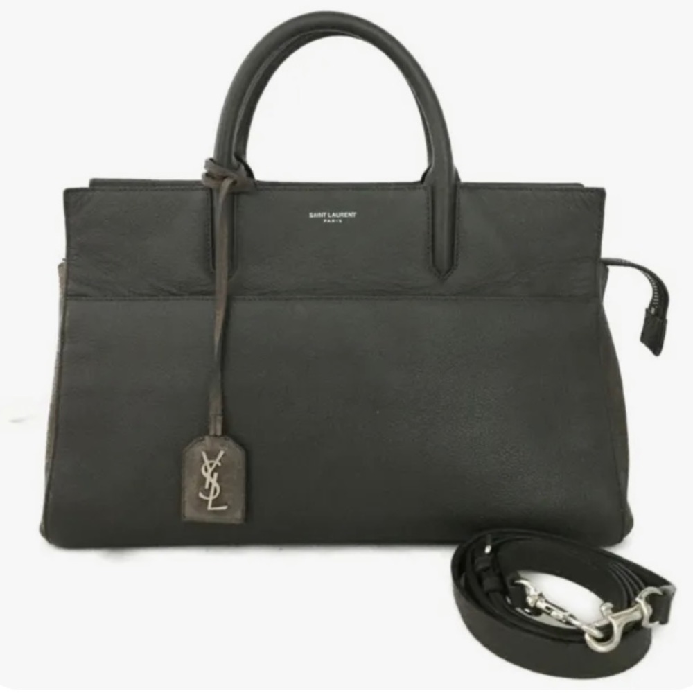 Saint Laurent Kavaliv Gauche Shoulder Bag w/Shoulder Strap